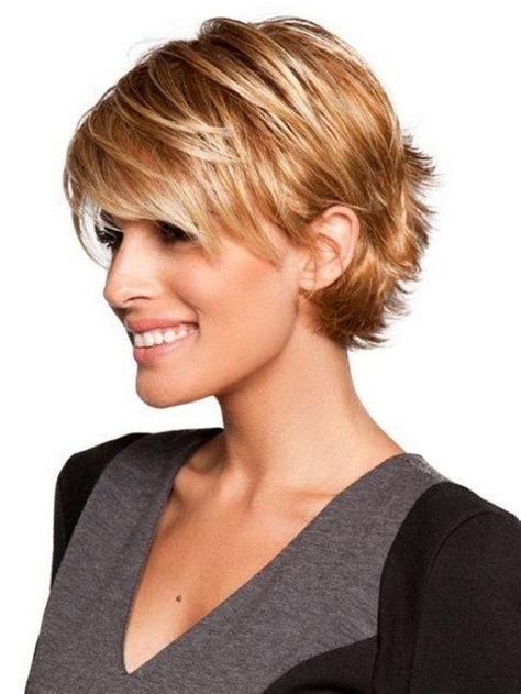 To add a natural touch, cut the other strands around your face in progressive layers too. 2020 Popular Short Hairstyles For Long Face And Fine Hair