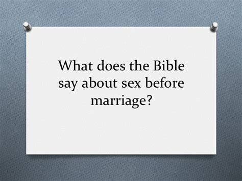 Bible Verses About Premarital Sex Free Porn Star Teen