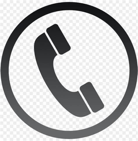 Contact Phone Icon Phone Logo For Business Card Png Image With