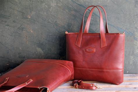Italian Genuine Leather Tote Bag Handbag For Women