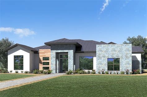 Ranch Contemporary House Plans Exploring The Modernized Style Of Home