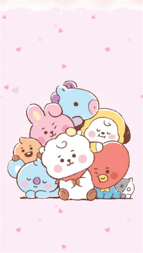 Wallpaper Bt21 Bt21 Rj Bon Voyage Inspired Fashion Jin Bts Bangtan