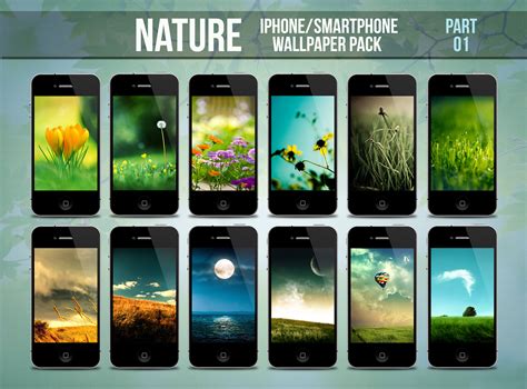 To change a new wallpaper on iphone, you can simply pick up any photo from your camera roll, then set it directly as the new iphone background image. Nature iPhone/Smartphone Wallpaper Pack Part 1 by limav on ...