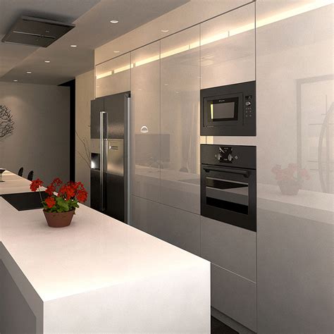 Modern White Gloss Kitchen Cabinets Modern House High Gloss Lacquer