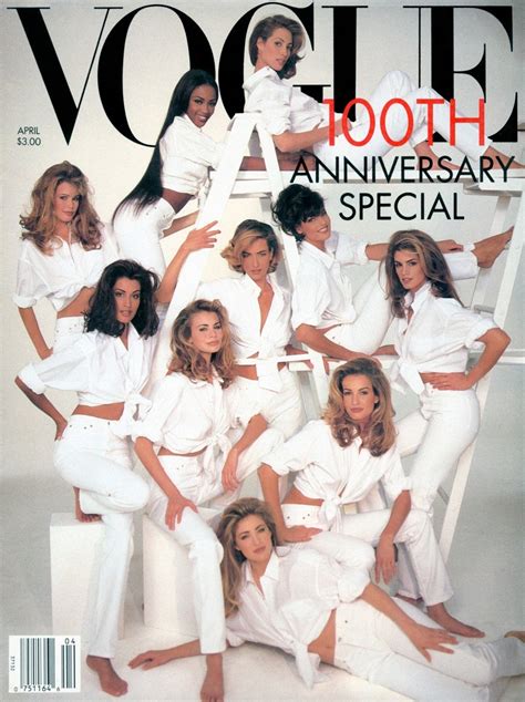 A Visual History Of The Group Supermodel Vogue Cover Vogue