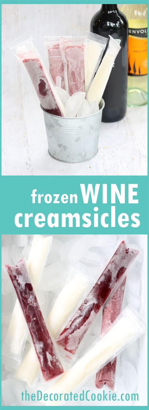 Wine Ice Pops The Decorated Cookie