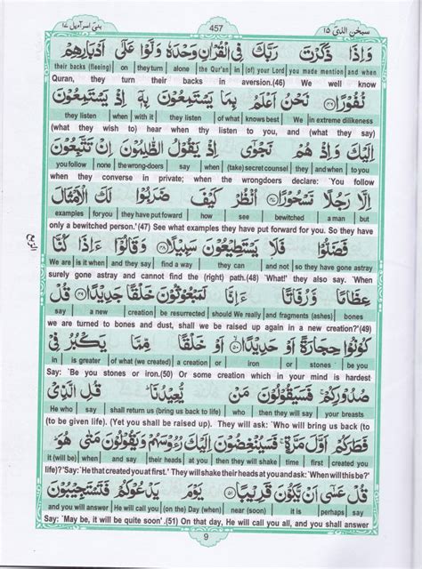 Quran Para 15 9 Equranacademy