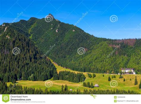 Beautiful Mountain Landscape Mountainside Stock Image Image Of