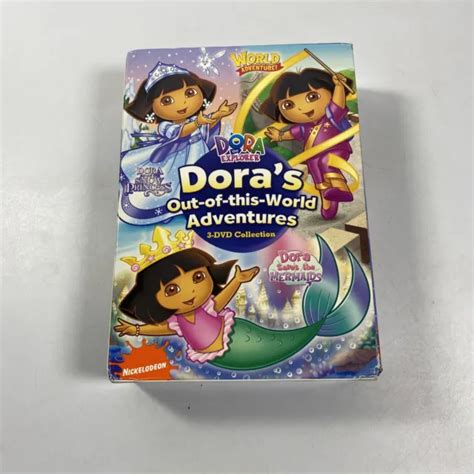 Dora The Explorer Doras Out Of This World Adventures 3 Dvd Set 1499 Picclick