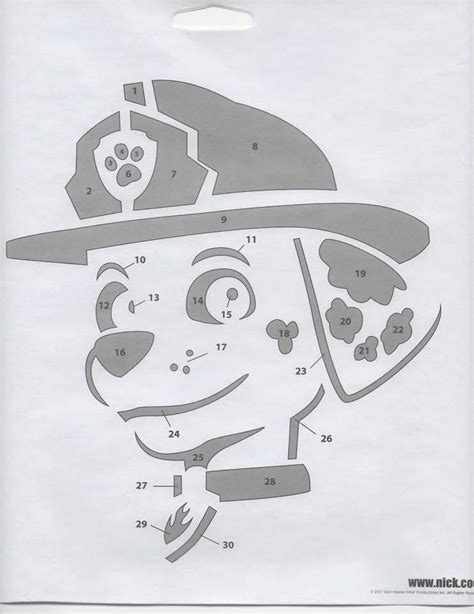 Paw patrol pumpkin stencil pumkin carving stencils easy pumpkin carving pumpkin carving patterns carving pumpkins paw patrol marshall outside halloween decorations birthday decorations paw patrol party supplies. Paw Patrol: Marshall (Pumpkin Stencil - Pumpkin Pattern ...