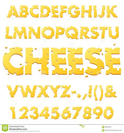 18 points19 points20 points 3 years ago (2 children). Cheese Alphabet Letters stock vector. Illustration of ...