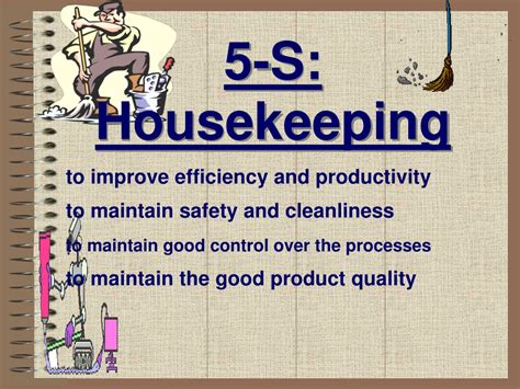 Ppt 5 S Housekeeping Powerpoint Presentation Free Download Id9723243