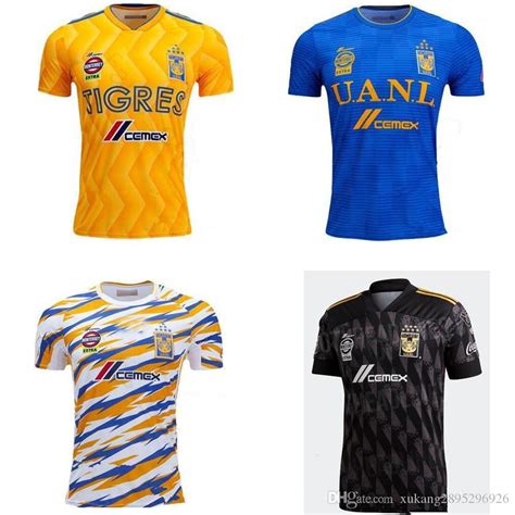 2020 Tigres UANL 7 Stars Soccer Jersey Home Away 19 20 Mexico Club