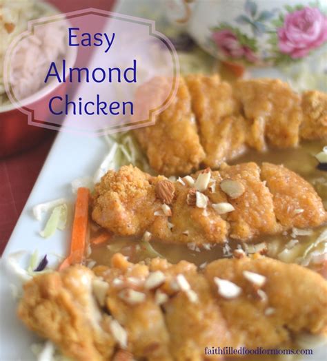 Almond Chicken With Gravy Thesuperhealthyfood