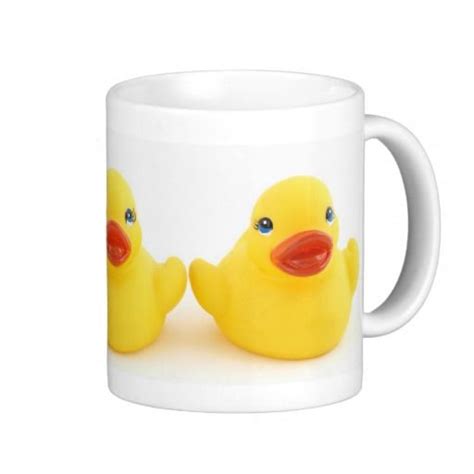 Yellow Rubber Ducks Coffee Mug Mugs White Coffee Mugs