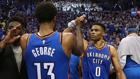 Paul George And Russell Westbrook Lead The Comeback In Game 5 Youtube