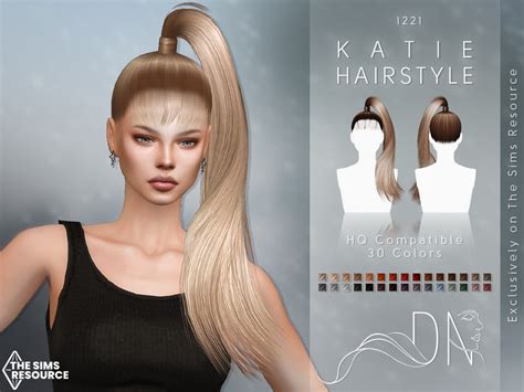 The Sims Resource Katie Hairstyle
