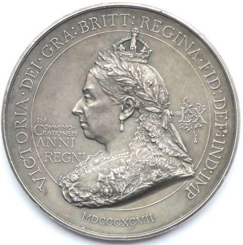 Queen Victoria Diamond Jubilee Medal By Frank Bowcher