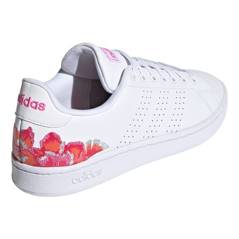 tênis adidas advantage farm ii feminino branco clube netshoes