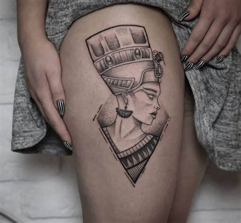 Top Best Nefertiti Tattoo Ideas Inspiration Guide Nefertiti Tattoo Egypt Tattoo