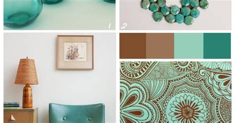 Turquoise Color Schemes Color Combo Brownturquoise Compliments Of