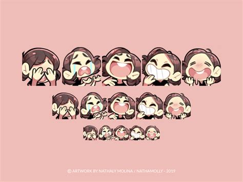 Emotes are emoticons that viewers can use in chat. Twitch Emotes - nathamolly in 2020 | Cartoon wallpaper ...