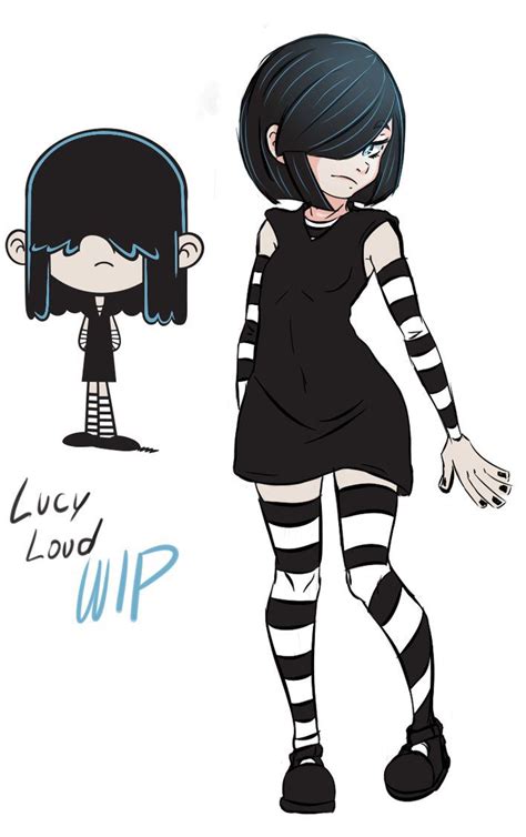 Lucy Loud Fanart By Kratos93 On Deviantart The Loud House Lucy