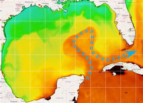 Cómo La Corriente Circular Del Golfo De México Intensificará Las