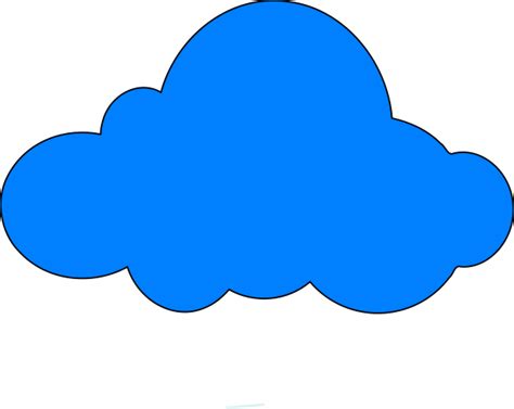 Cloud Clip Art At Clker Vector Clip Art Online Royalty Free