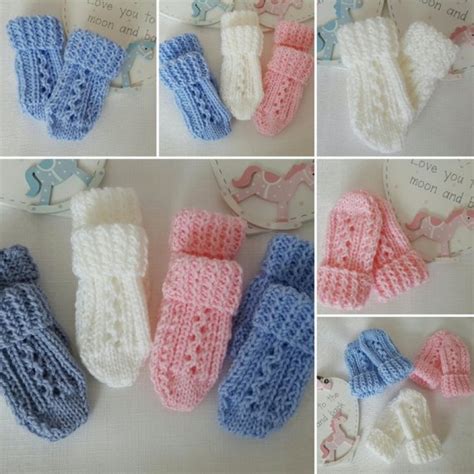 Thumbless Baby Mittens Knitting Pattern By Precious