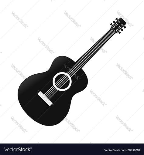 We did not find results for: Simple acoustic guitar silhouette symbol design Vector Image