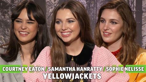 Yellowjackets Season 2 Interview Courtney Eaton Sophie Nélisse