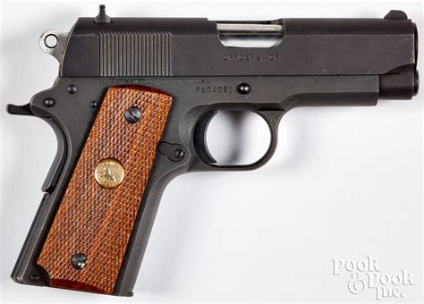 Colt Mk Iv Series 80 Officers Acp Semi Auto Pistol Auctions And Price