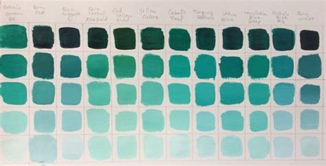 Life Is In The Details Color Mixing Chart Acrylic Color Mixing Chart