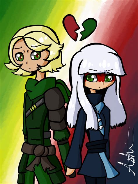 This material has been placed on this internet site under the authority of the copyright owner for the sole purpose of viewing of the materials by users of this site. Art for AU story where Lloyd and Harumi were friends ...