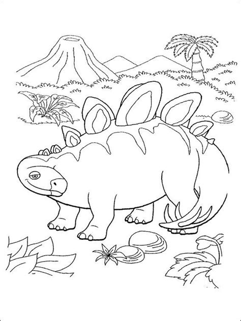 Dinotren 17 Dibujos Faciles Para Dibujar Para Niños Colorear Dinosaur