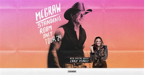 Tim McGraw Announces Standing Room Only Tour Live Nation Entertainment