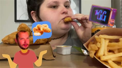 Amberlynn Reid Enjoys Some Chickenless Mcnuggets Reaction Youtube
