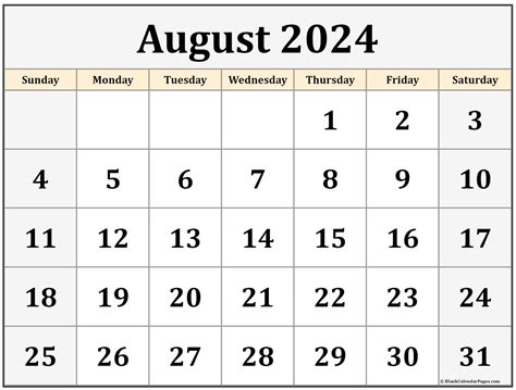 2022 August Calendar Printable Printable Word Searches