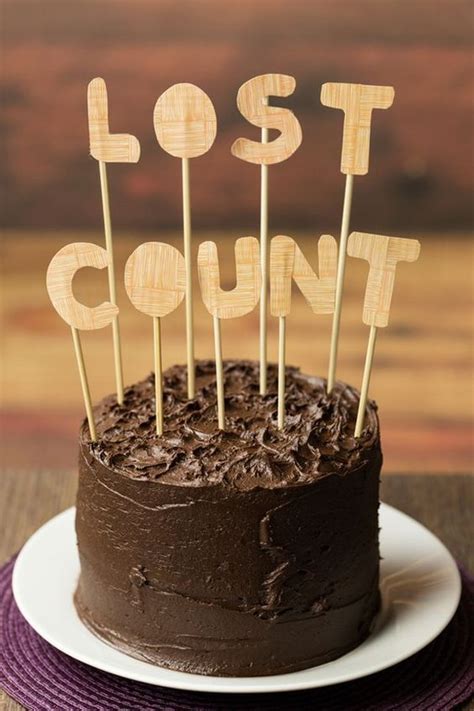 The question is a reminder that, yes, you can put something other than happy birthday on a birthday cake. 24 Snazzy & Grown Up Adult Birthday Party Ideas | Funny ...