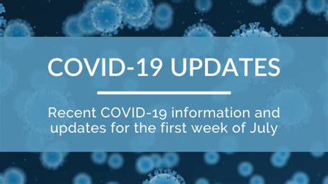 Recent Covid 19 Information And Updates Simpleltc