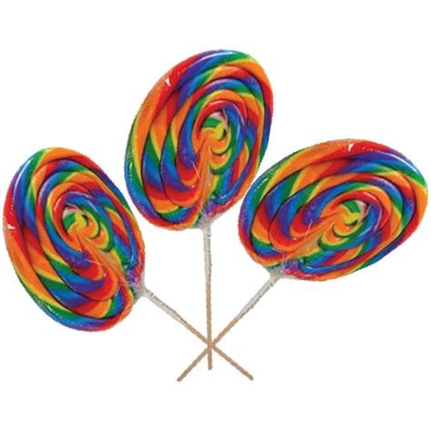 Jumbo Swirl Rainbow Carnival Pop Lollipop Party Supplies Centerpiece