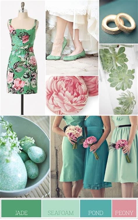 4 Beautiful Spring Wedding Color Palettes Ewedding