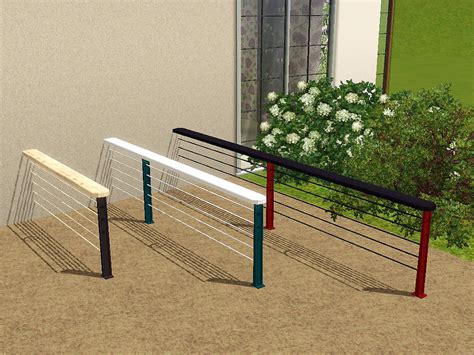The Sims Resource Modern Steel Fence