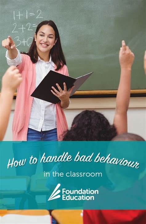 How To Handle Bad Behavior In The Classroom Behavior Classroom Classroom Behavior