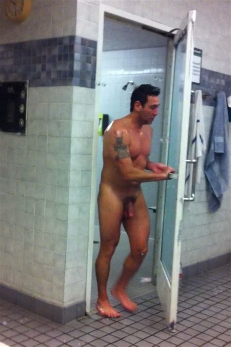 Nude Male Gym Showers