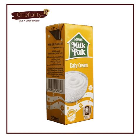Nestle Milkpak Cream 250ml By Chefialitypk