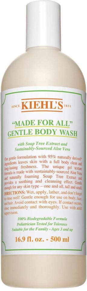 Kiehls Made For All Gentle Body Wash 500 Ml