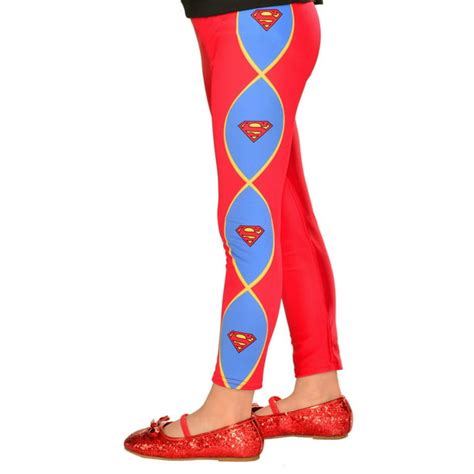 Footless Supergirl Halloween Costume Accessory Tights