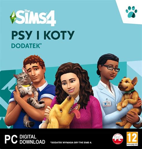 The Sims 4 Psy I Koty Dodatek Klucz Origin 11819560535 Oficjalne